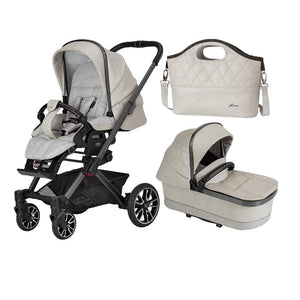 Mercedes Prams & Pushchairs Mercedes Avantgarde GTS Stroller inc. Carrycot - Opalith