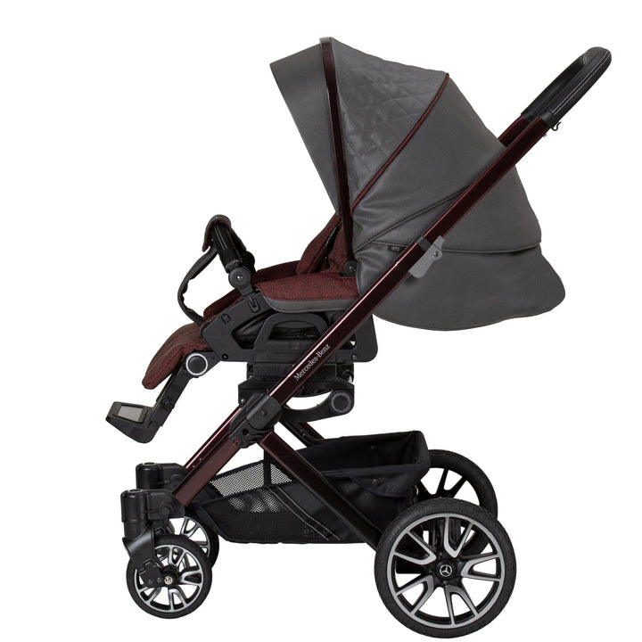 Mercedes Prams & Pushchairs Mercedes Avantgarde GTS Stroller inc. Carrycot - Rubellit