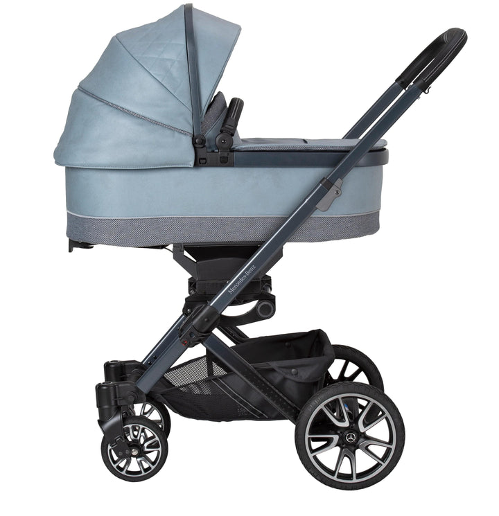 Mercedes Prams & Pushchairs Mercedes Avantgarde GTX Stroller inc. Carrycot - Denimblau