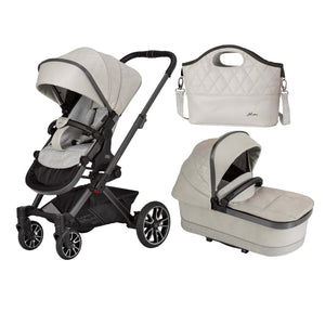 Mercedes Prams & Pushchairs Mercedes Avantgarde GTX Stroller inc. Carrycot - Opalith