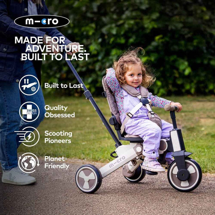 Micro Scooters Pushchair Accessories Micro 7 in 1 FlexiTrike - Latte