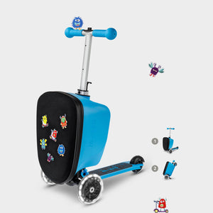 Micro Scooters suitcase Micro Junior Luggage Velcro - Blue