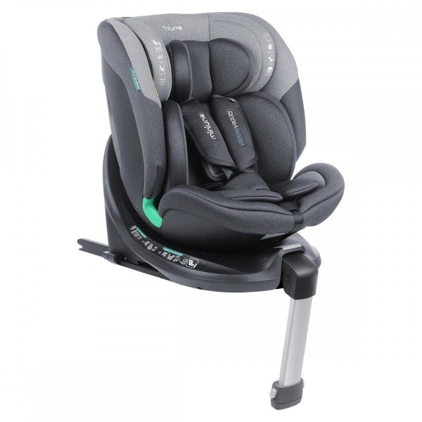 Miniuno Car Seat Miniuno InfinityFix R129 Swivel Car Seat - Shadow Grey