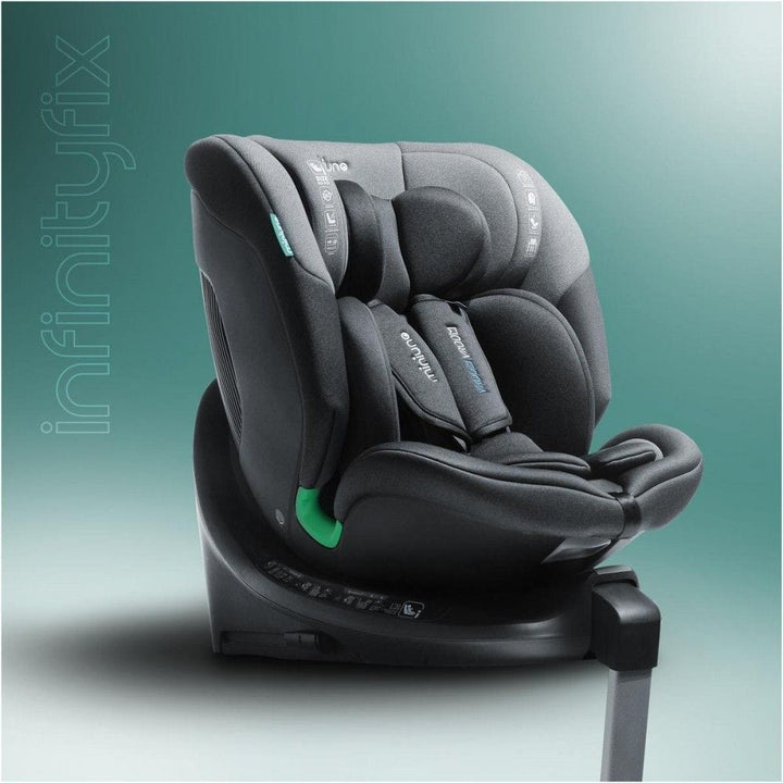 Miniuno Car Seat Miniuno InfinityFix R129 Swivel Car Seat - Shadow Grey