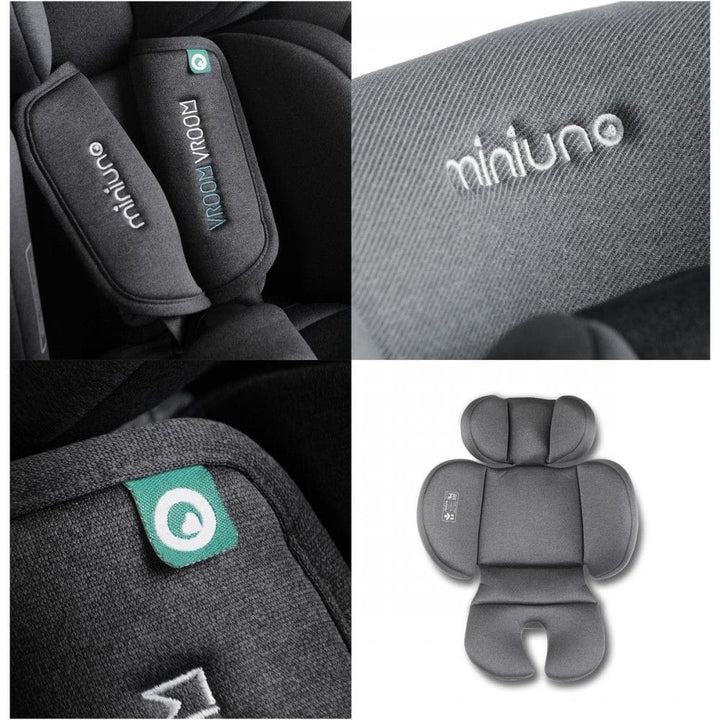 Miniuno Car Seat Miniuno InfinityFix R129 Swivel Car Seat - Shadow Grey