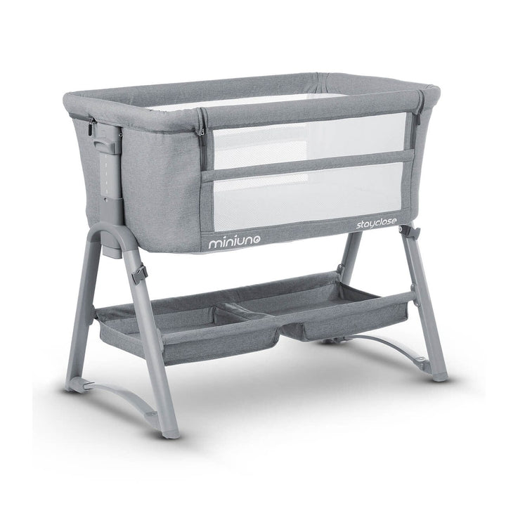 Miniuno Nursery Furniture Miniuno StayClose Co-Sleeper Crib - Grey