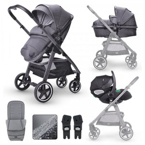 Miniuno Prams & Pushchairs Miniuno TouraGo Travel System - Anthracite