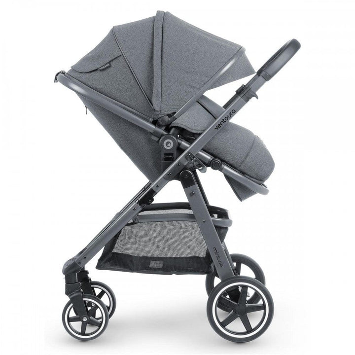 Miniuno Prams & Pushchairs Miniuno Ventoura Travel System - Anthracite