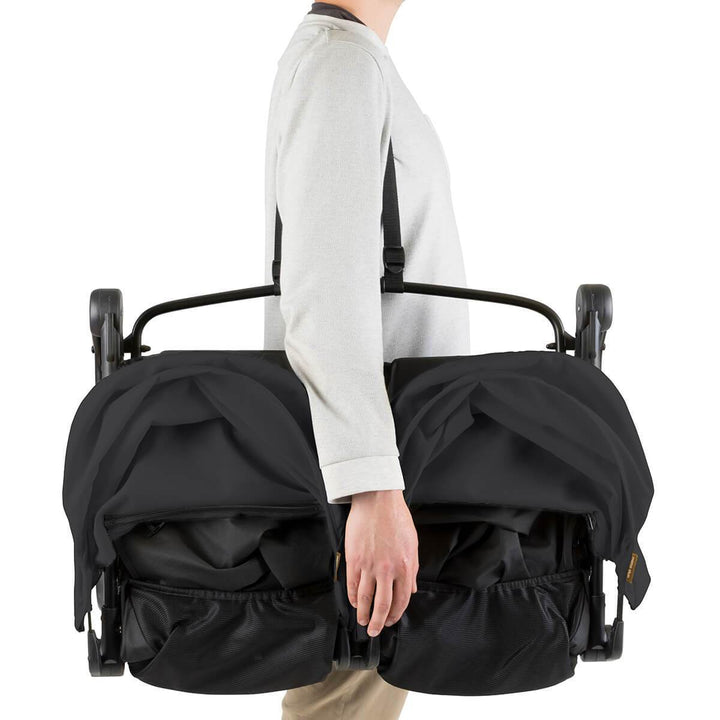 Mountain Buggy double pushchairs Mountain Buggy Nano Duo with 2x FREE Sleeping Bags - Black