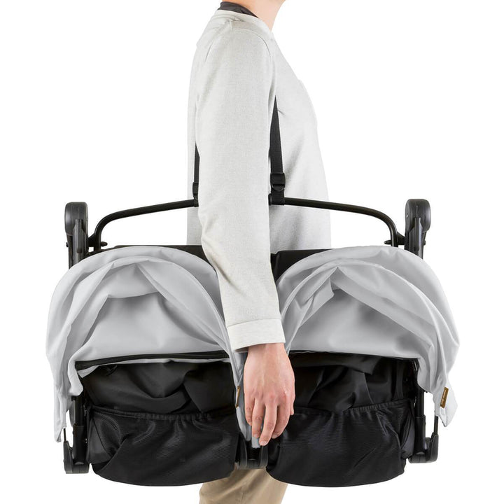 Mountain Buggy double pushchairs Mountain Buggy Nano Duo with 2x FREE Sleeping Bags - Silver