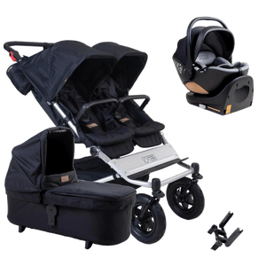 Mountain Buggy Prams & Pushchairs Mountain Buggy Duet (Nest) Travel System - Caviar