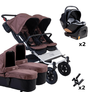 Mountain Buggy Prams & Pushchairs Mountain Buggy Duet (Nest) Twin Travel System - Mustang