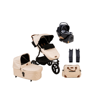 Mountain Buggy Prams & Pushchairs Mountain Buggy Urban Jungle (Nest) Travel System - Artisan Collection, Chai