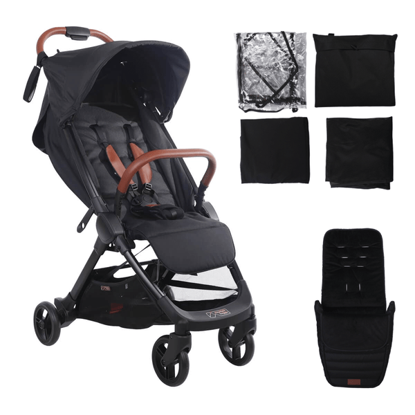 Mountain Buggy Pushchairs Mountain Buggy Nano Urban Pushchair with Accessory Pack - Black