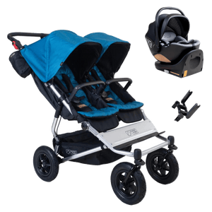 Mountain Buggy Travel Systems Mountain Buggy Duet Car Seat Bundle - Ocean