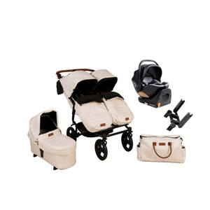 Mountain Buggy Travel Systems Mountain Buggy Duet (Nest) Travel System - Artisan Collection, Chai
