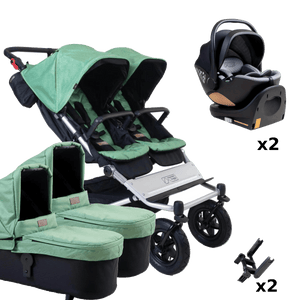 Mountain Buggy Travel Systems Mountain Buggy Duet (Nest) Twin Travel System - Matcha