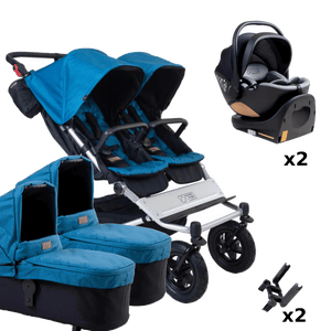 Mountain Buggy Travel Systems Mountain Buggy Duet (Nest) Twin Travel System - Ocean