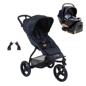 Mountain Buggy Travel Systems Mountain Buggy Swift Car Seat Bundle - Caviar