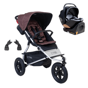 Mountain Buggy Travel Systems Mountain Buggy Urban Jungle Car Seat Bundle - Mustang