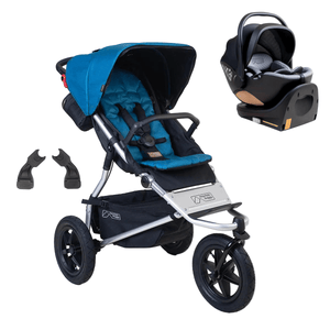 Mountain Buggy Travel Systems Mountain Buggy Urban Jungle Car Seat Bundle - Ocean