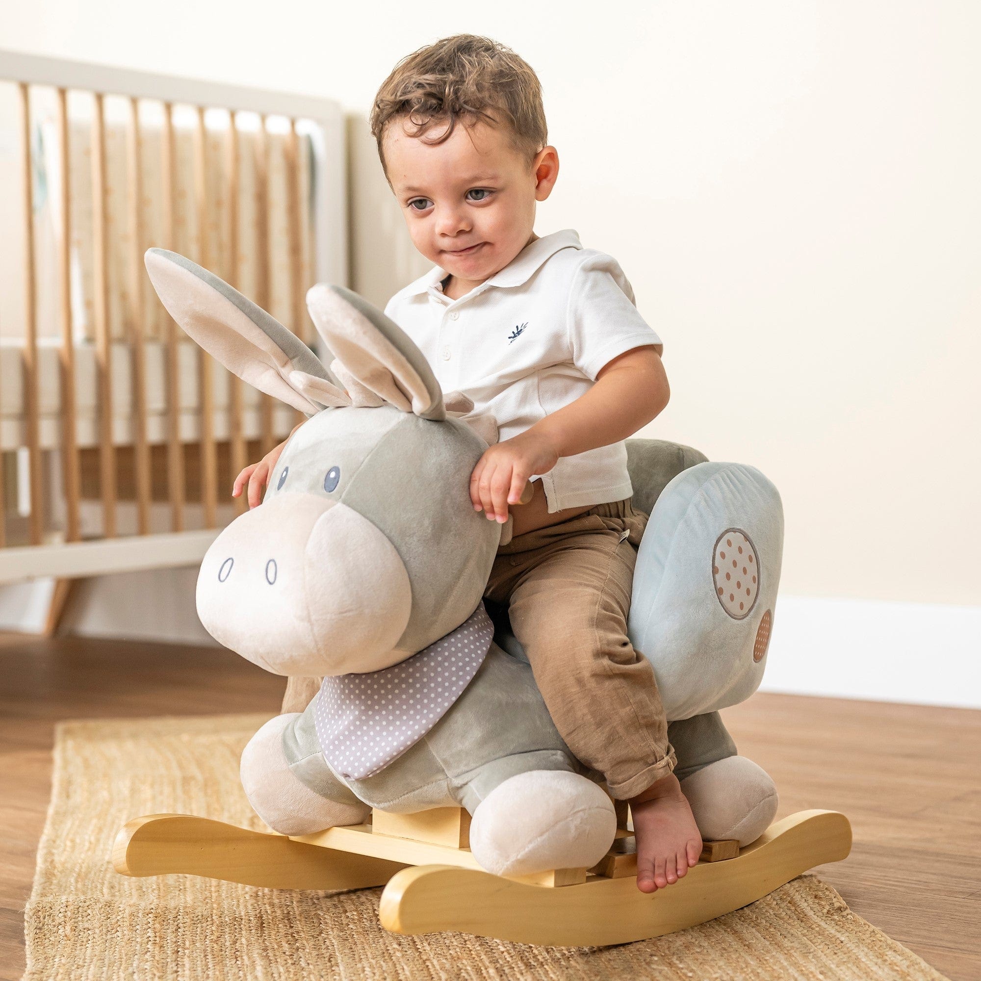 Nattou Rocker - Cappuccino Donkey – UK Baby Centre