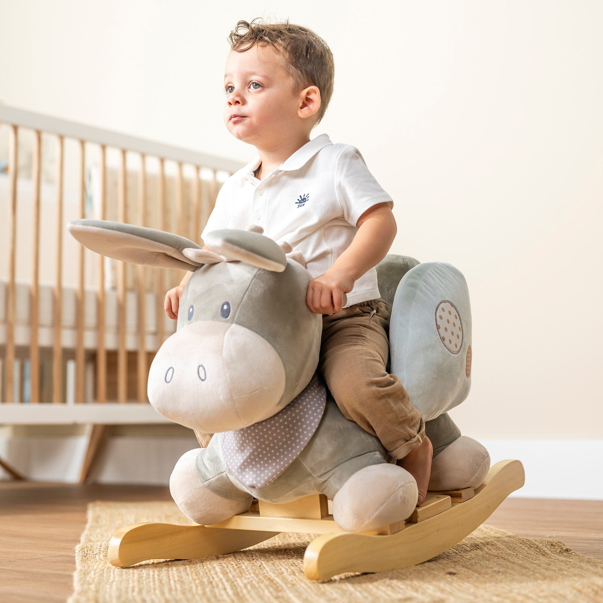 Nattou Rocker - Cappuccino Donkey – UK Baby Centre