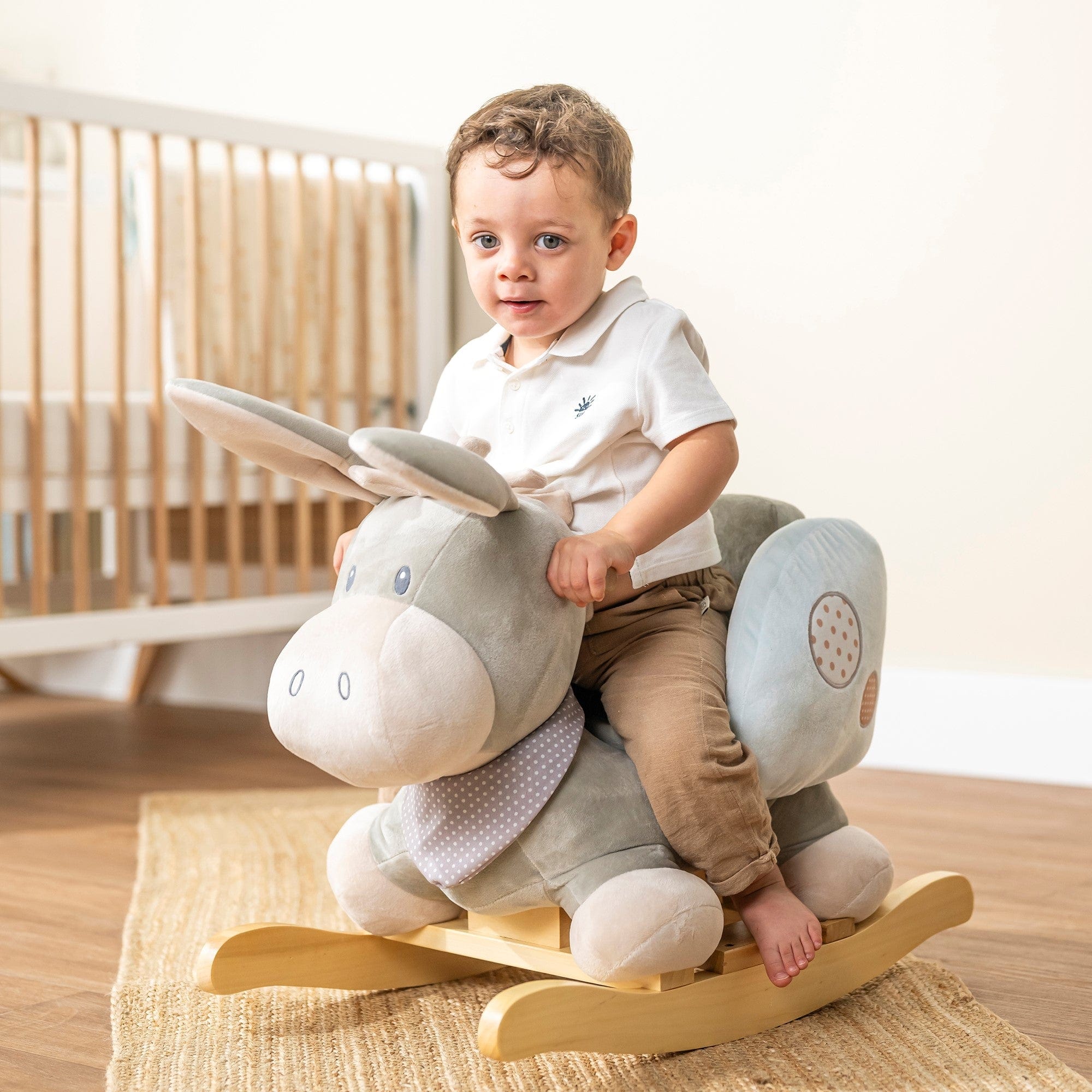 Nattou Rocker - Cappuccino Donkey – UK Baby Centre