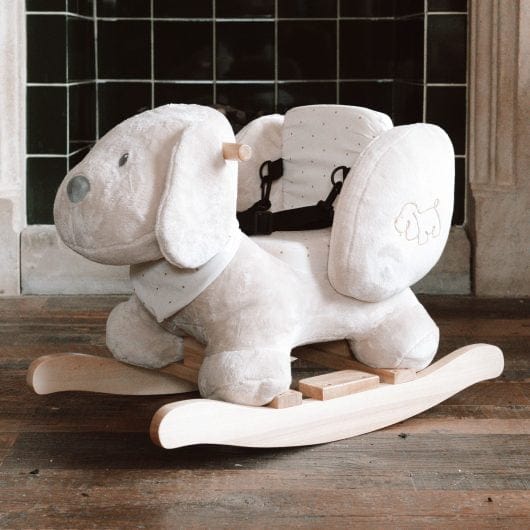 Nattou Rocker - Charlie the Dog, Vanilla / Sand – UK Baby Centre