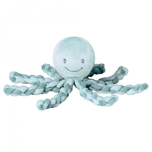 Nattou TOYS Nattou Piu Piu Soft Toy - Octopus Copper Green and Mint Green