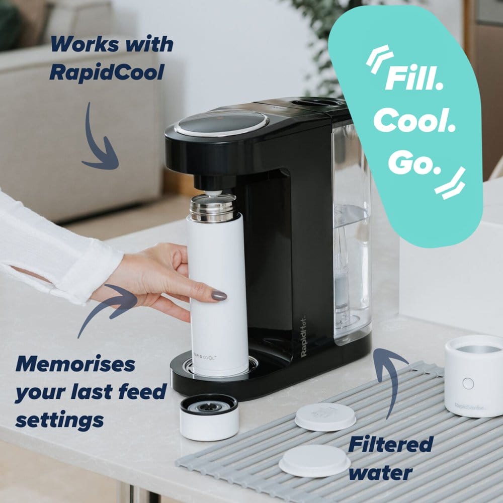Nuby Rapid Hot Formula Preparation Machine - Black – UK Baby Centre