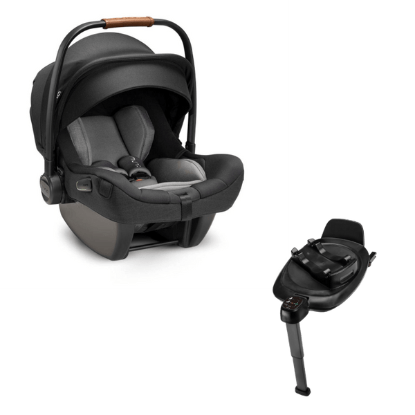 Nuna Car Seats Nuna Pipa Next i-Size Infant Carrier & Base - Caviar (Black Handle)