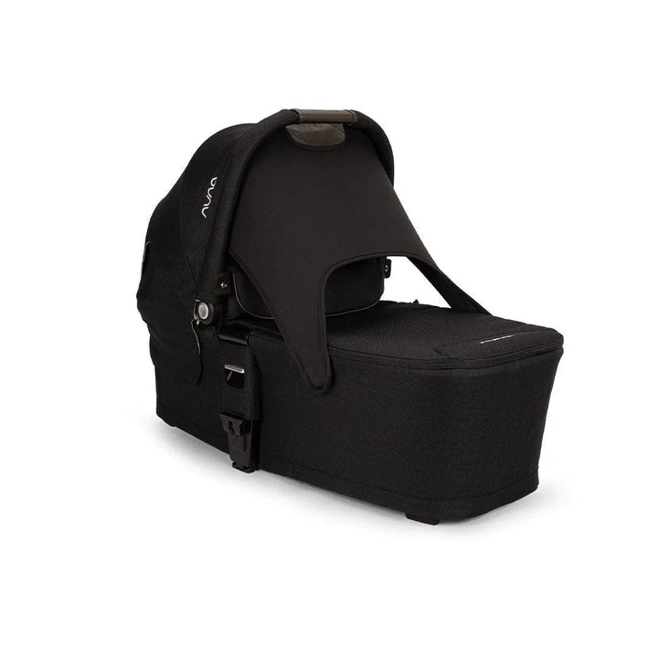 Nuna MIXX Next Carrycot Caviar Chocolate Leatherette UK Baby Centre