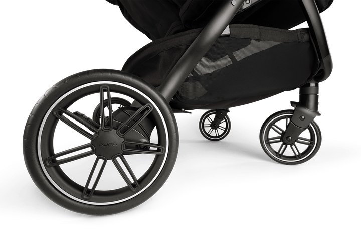 Nuna double pushchairs Nuna TRVL Dubl Stroller - Caviar
