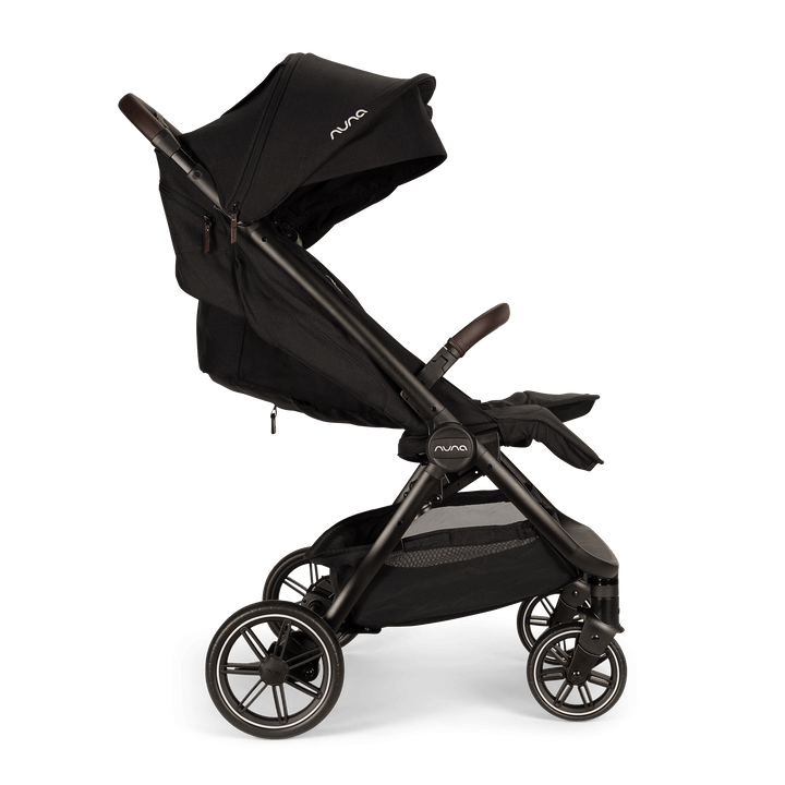 Nuna double pushchairs Nuna TRVL Dubl Stroller - Caviar