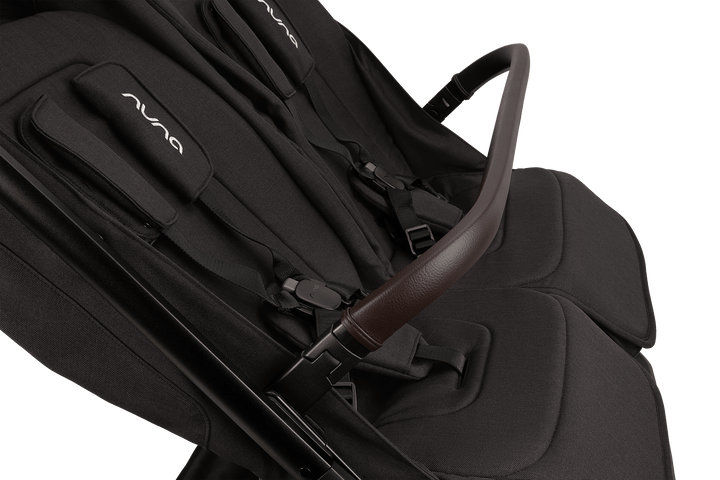 Nuna double pushchairs Nuna TRVL Dubl Stroller - Caviar