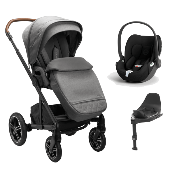 Nuna Prams & Pushchairs Nuna MIXX Next (Cloud T) Travel System - Granite