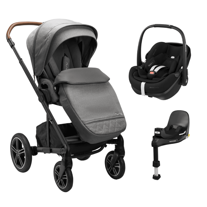 Nuna Prams & Pushchairs Nuna MIXX Next (Pebble 360 PRO2) Travel System - Granite