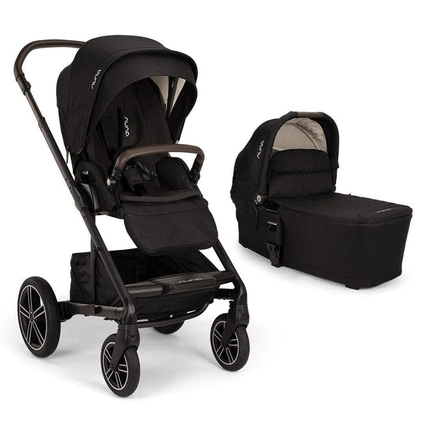 Nuna Prams & Pushchairs Nuna MIXX Next Pushchair & Carrycot - Caviar (Chocolate Leatherette)