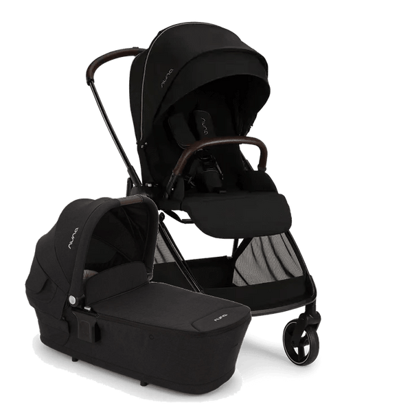 Nuna Pushchairs Nuna IXXA Compact Pushchair & Carrycot - Riveted/Caviar