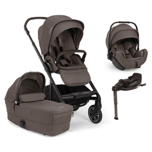 Nuna Pushchairs Nuna MIXX Next (ARRA Flex) Travel System - Chestnut