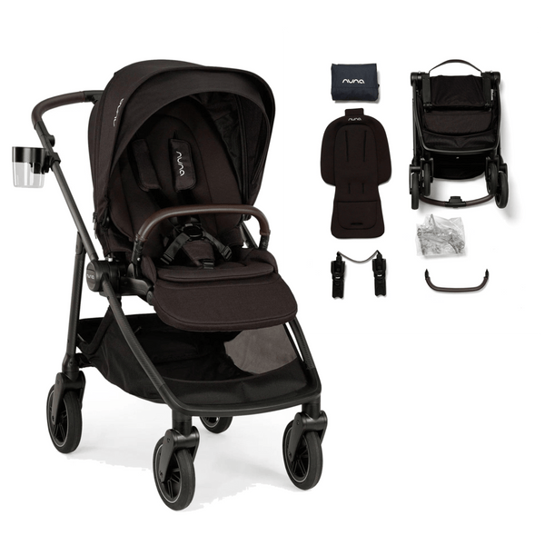 Nuna Pushchairs Nuna Swiv Stroller - Caviar