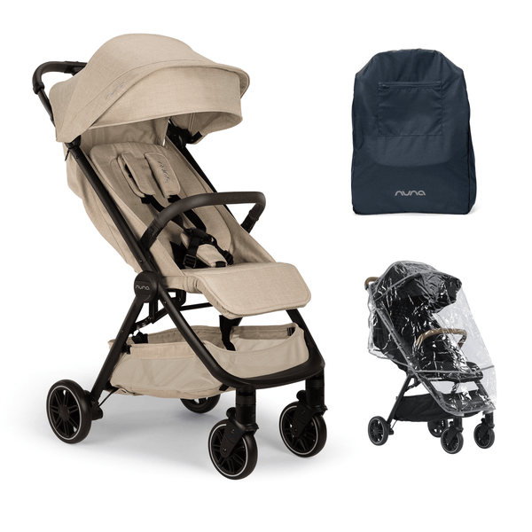 Nuna Pushchairs Nuna TRVL Compact Stroller - Biscotti (2024)