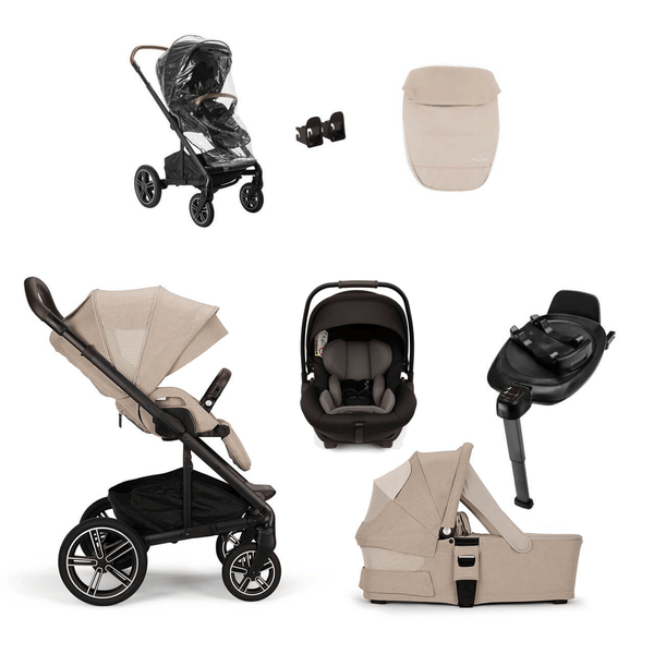 Nuna Travel Systems Nuna Mixx Next & Arra 360 Bundle - Biscotti