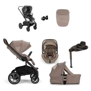 Nuna Travel Systems Nuna MIXX Next (ARRA Flex & BASE Curv) Travel System - Cedar