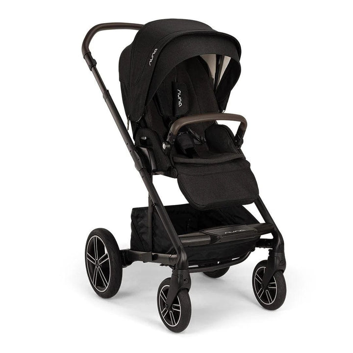 nuna Travel Systems Nuna MIXX Next & ARRA Next Bundle - Caviar (Chocolate Leatherette)