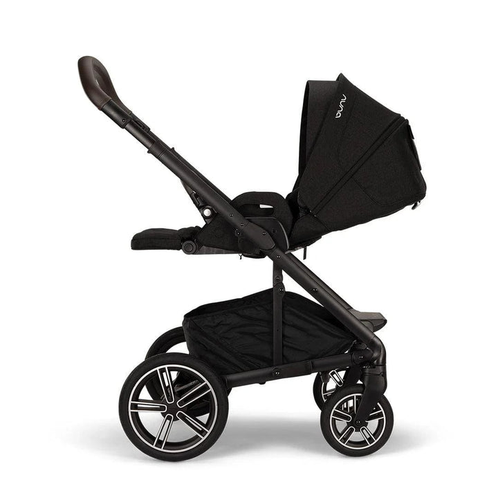 nuna Travel Systems Nuna MIXX Next & ARRA Next Bundle - Caviar (Chocolate Leatherette)