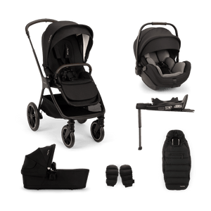 Nuna Travel Systems Nuna Triv LX (ARRA Flex) Travel System - Caviar