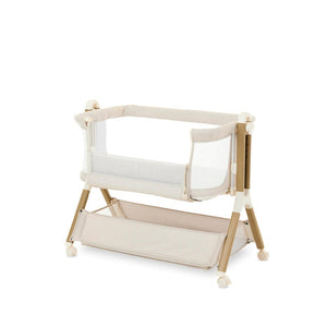 OBABY Bedside Crib OBaby Cloud Bedside Crib - Oatmeal
