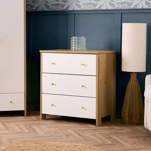 OBABY Changing Units Obaby Nika Changing Unit - Oak & White